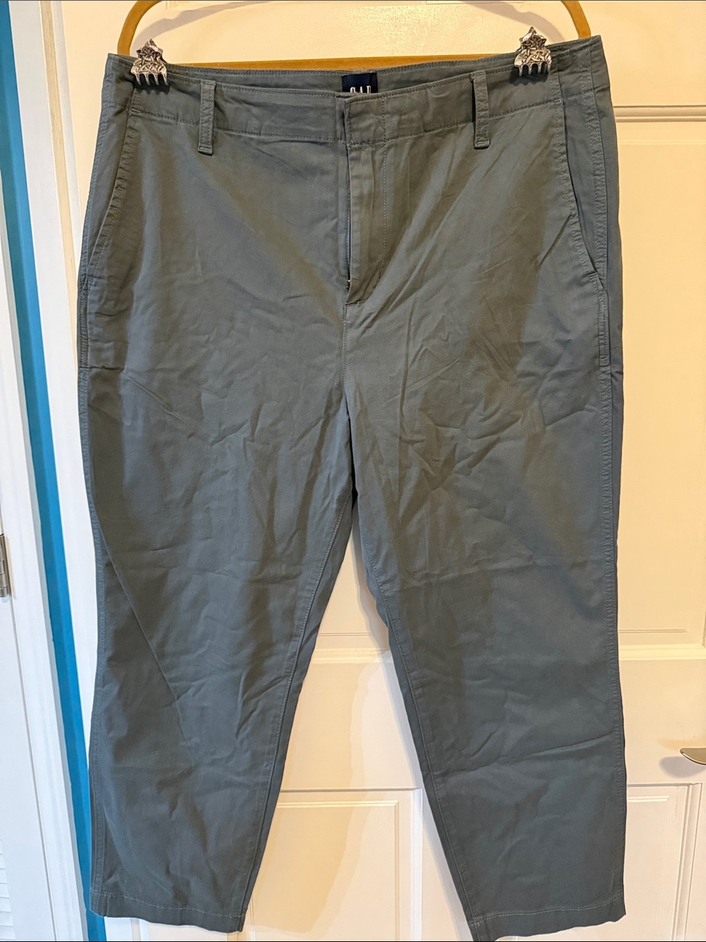 GAP Women’s Gray Casual Chino Pants - 16 - 25” Inseam